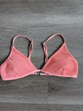 Rhythm. Coral swimsuit top bikini